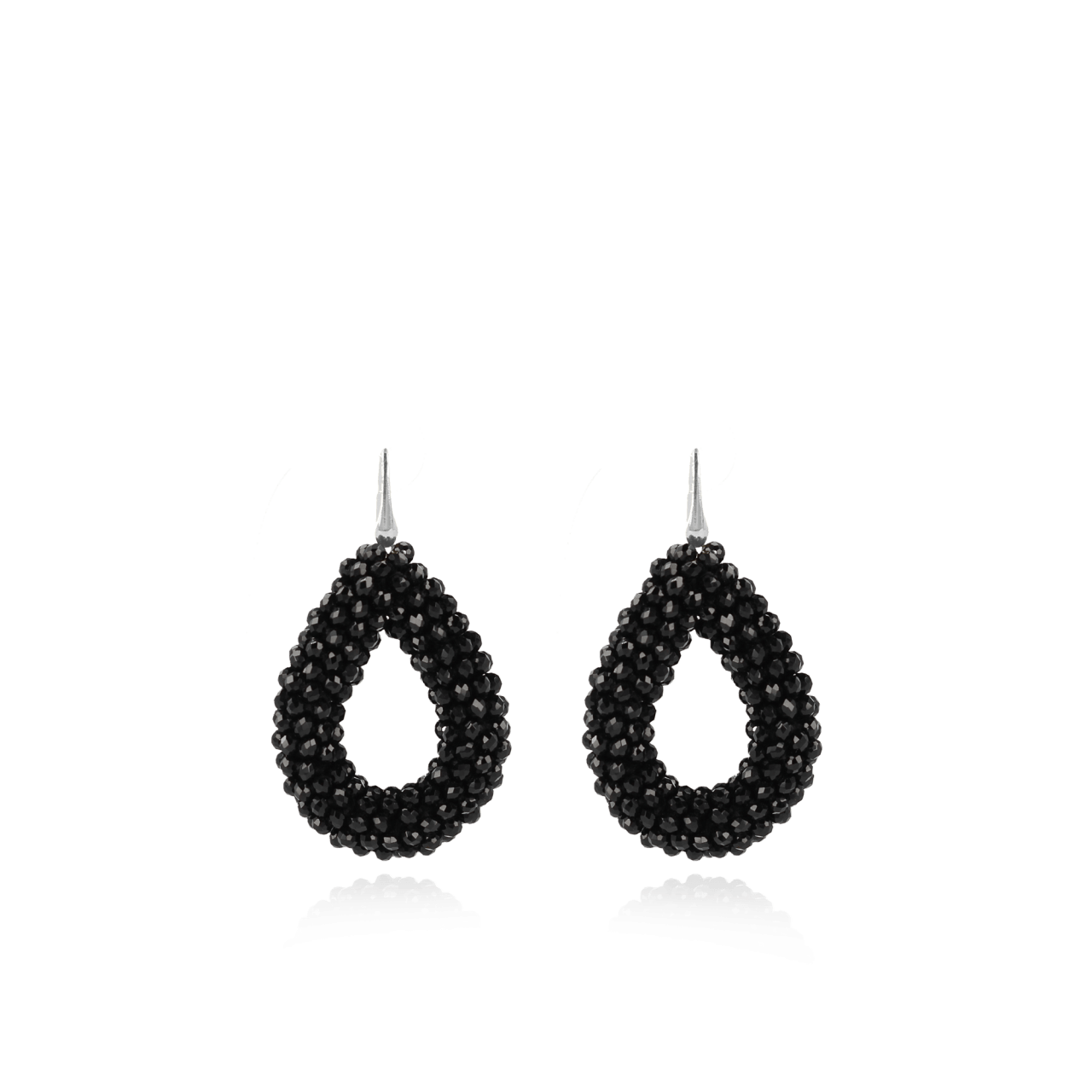 Schwarze Glasperlen-Tropfen L-Ohrringelott-theme.productDescriptionPage.SEO.byTheBrand
