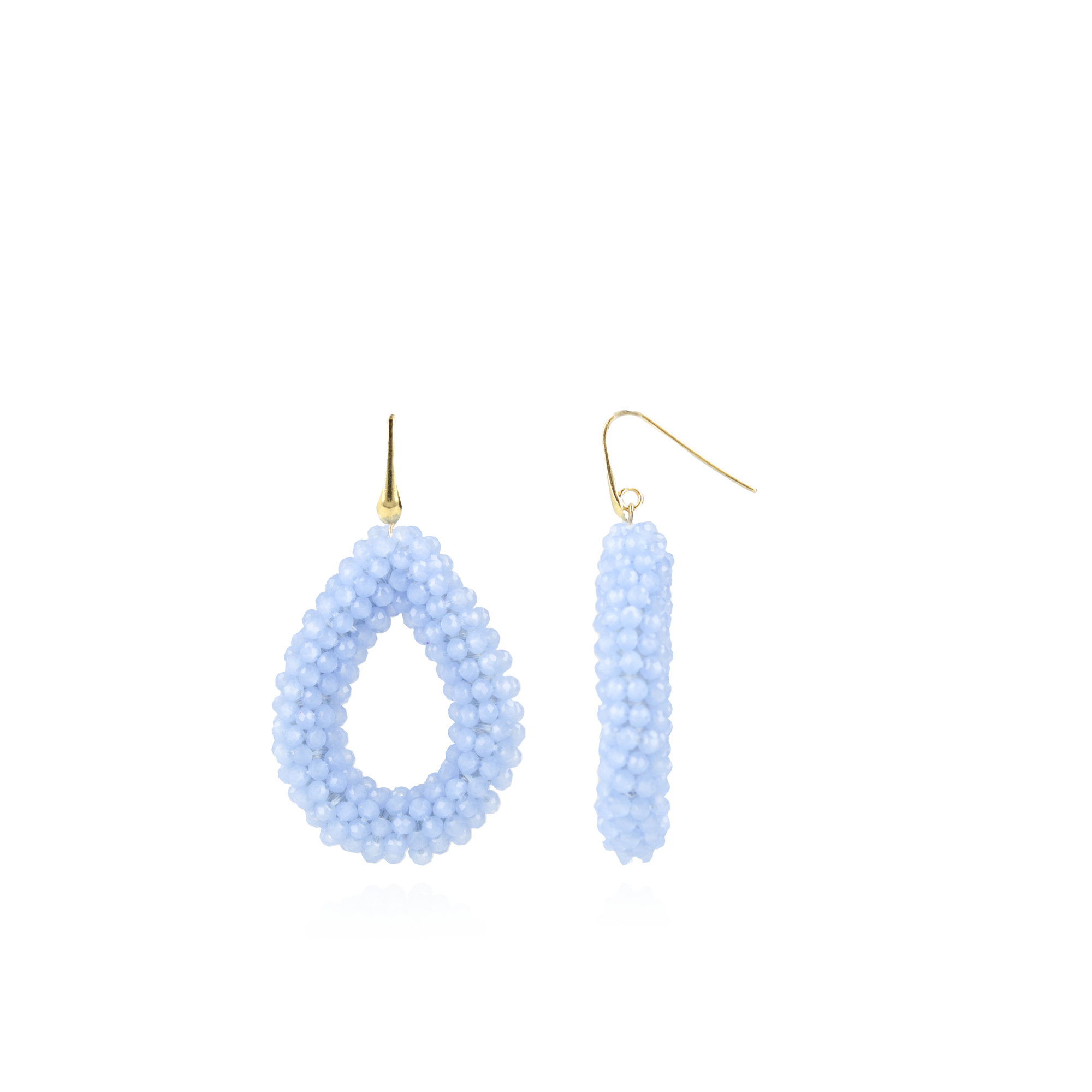 Baby Blue Earrings Berry Drop L