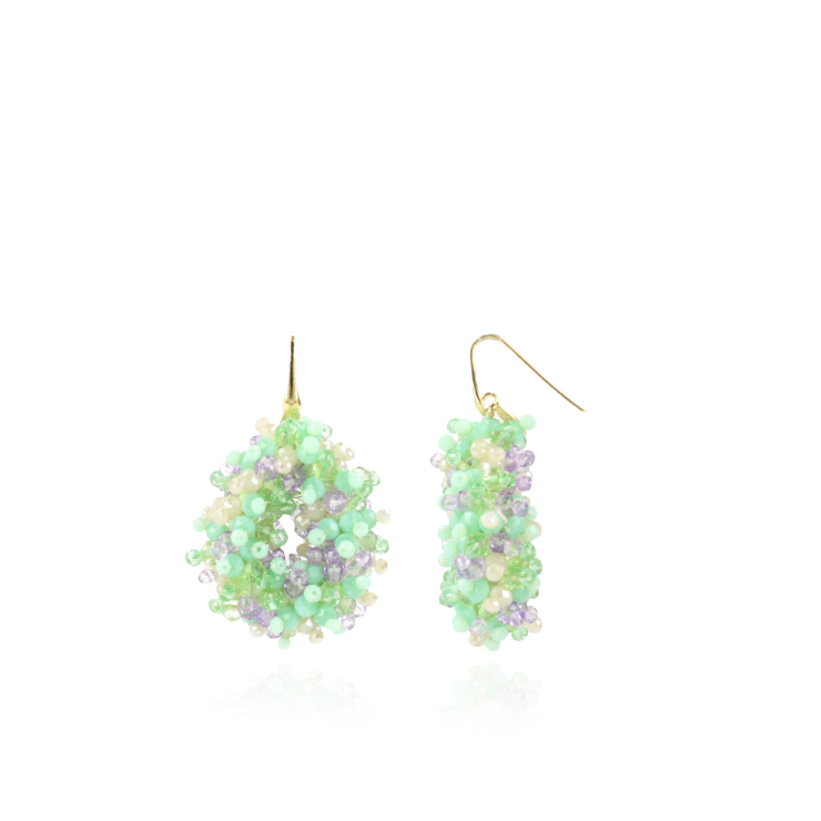 Mixed Turquoise Oorbellen Louise Glassberry Druppel S Double Stones Tonal lott-theme.productDescriptionPage.SEO.byTheBrand