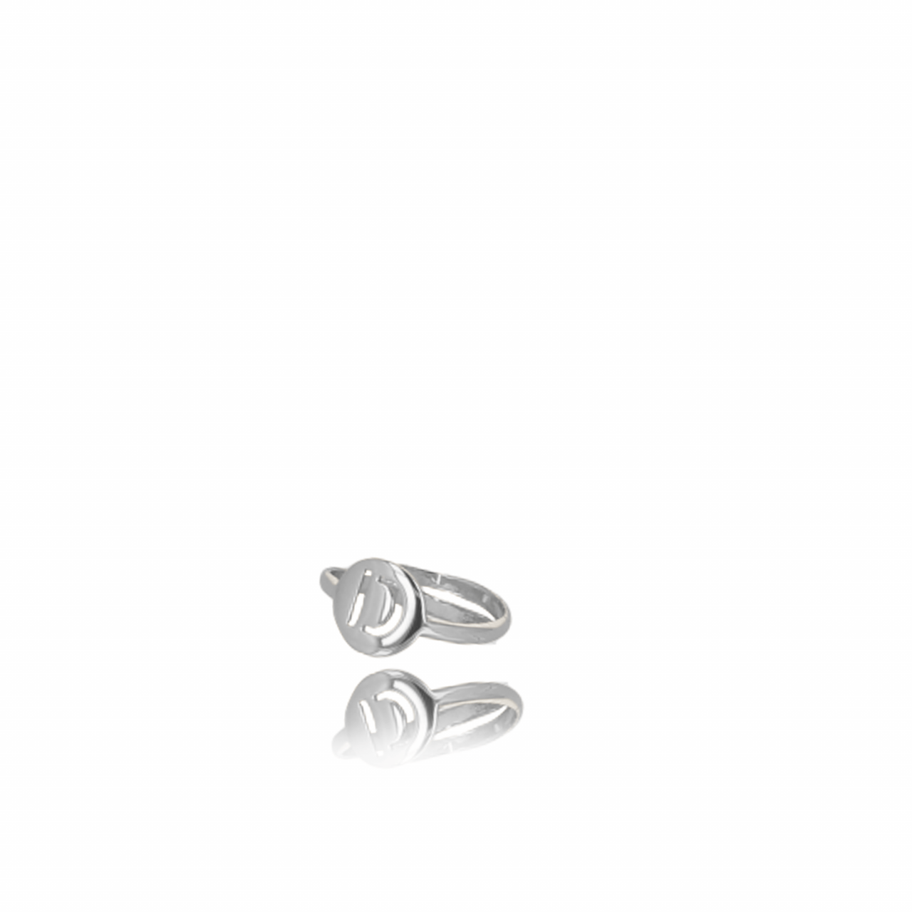 Zilveren ring Initial Smalllott-theme.productDescriptionPage.SEO.byTheBrand