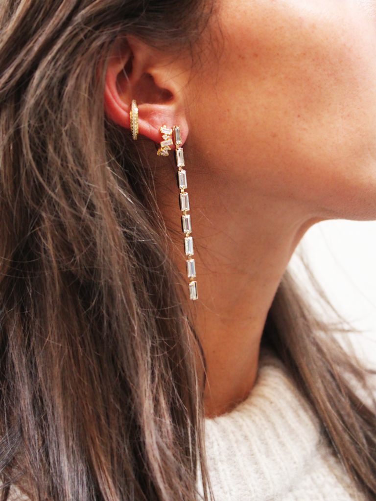 Moonlight Earrings Rocket Waterfall