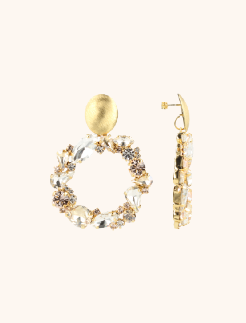 Strass oorbellen Lynn Rondlott-theme.productDescriptionPage.SEO.byTheBrand