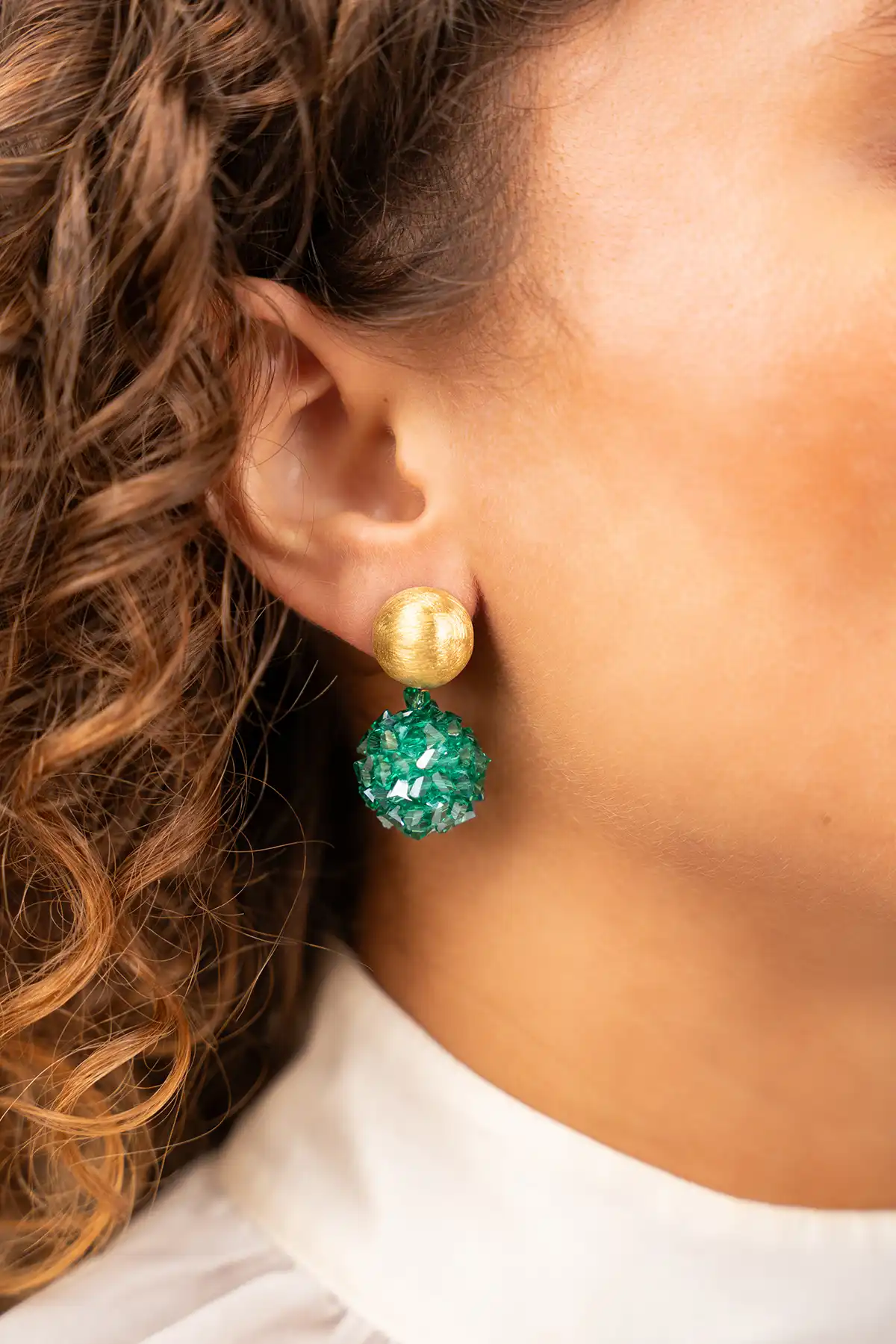 Emerald Earrings Globe S Rawlott-theme.productDescriptionPage.SEO.byTheBrand
