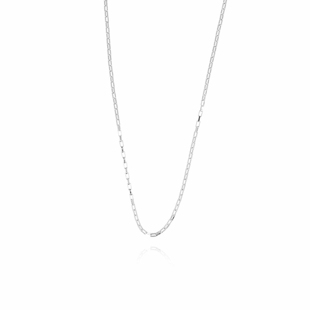 Classic square closed forever XS necklace 
