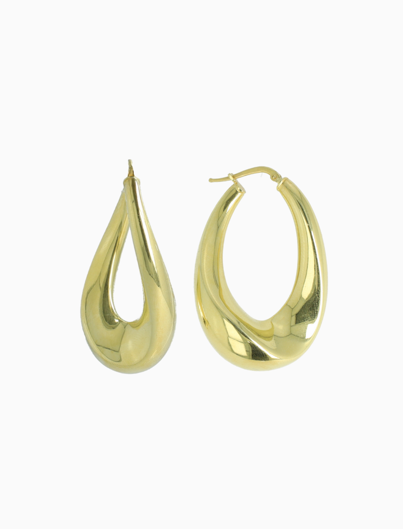 Classic Oorbellen Twist Creool Deluxe L