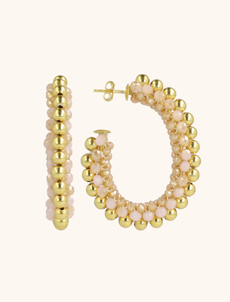 Beige Oorbellen Loe Creool Deluxe Llott-theme.productDescriptionPage.SEO.byTheBrand