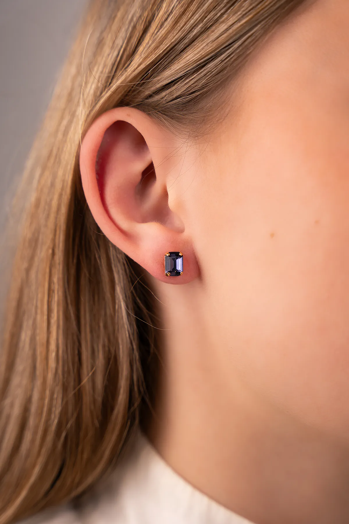 Dieppaarse Combinatie Snake met Stud