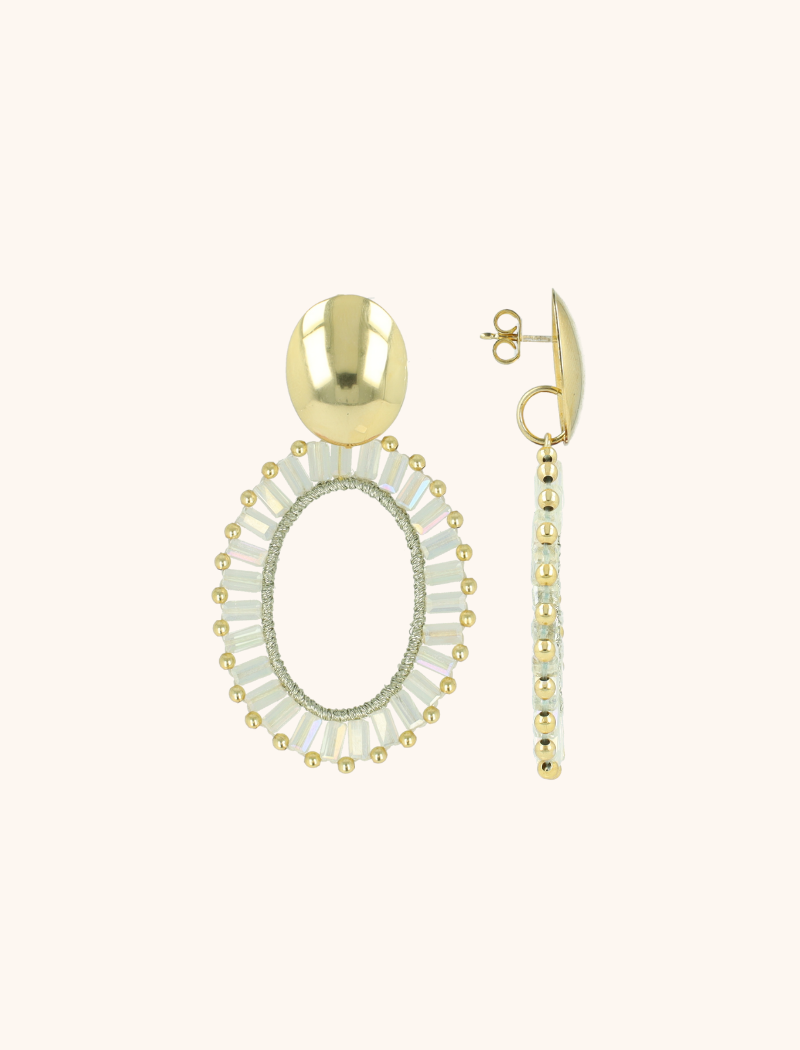 Licht Mint Oorbellen Naomi Ovaal L lott-theme.productDescriptionPage.SEO.byTheBrand