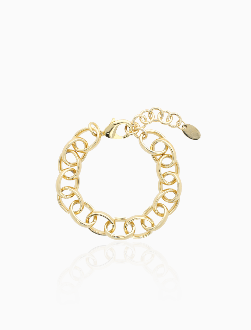 Lumira - CLA Bracelet Cable Wide M - Soft Gold