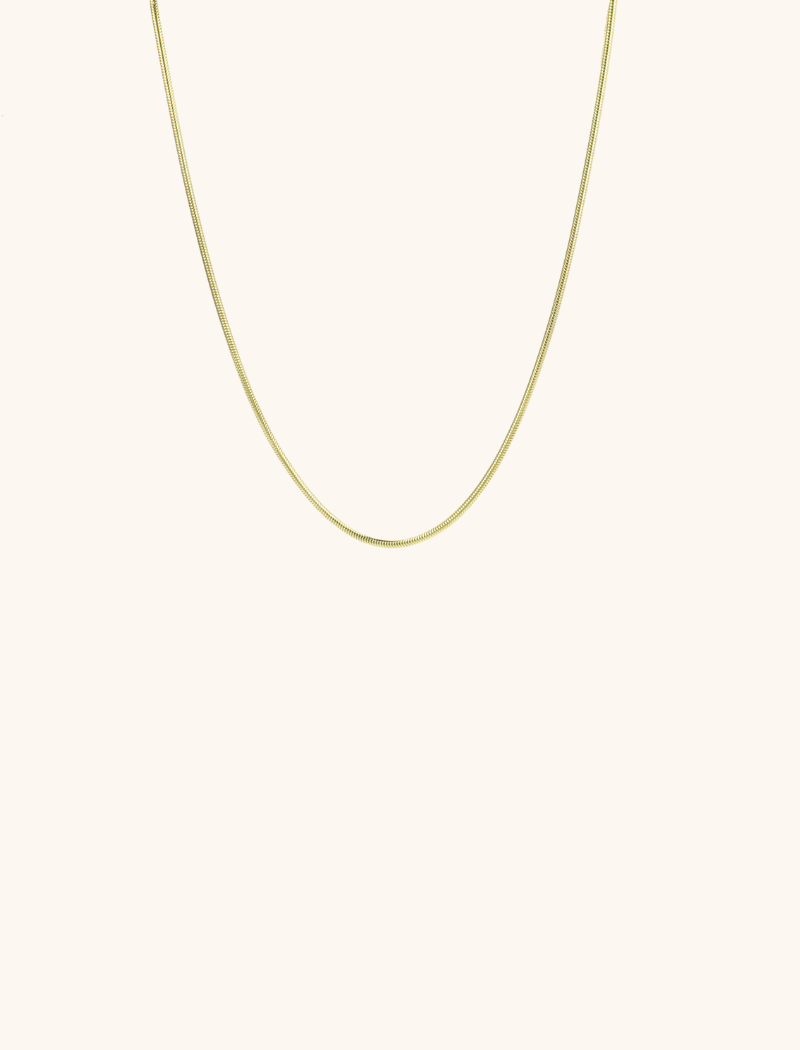 Classic necklace snake L 45 cm