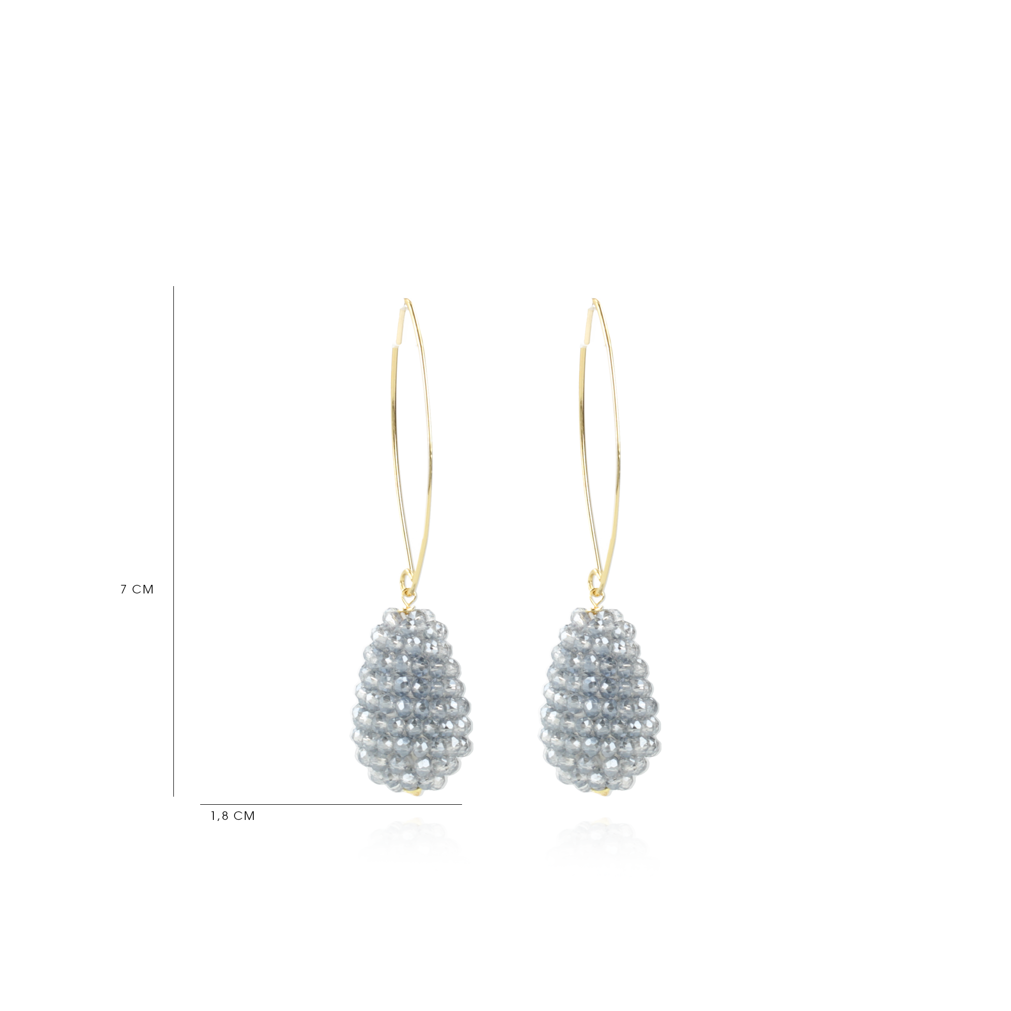 Ijs Blauwe Oorbellen Amy Cone Slott-theme.productDescriptionPage.SEO.byTheBrand