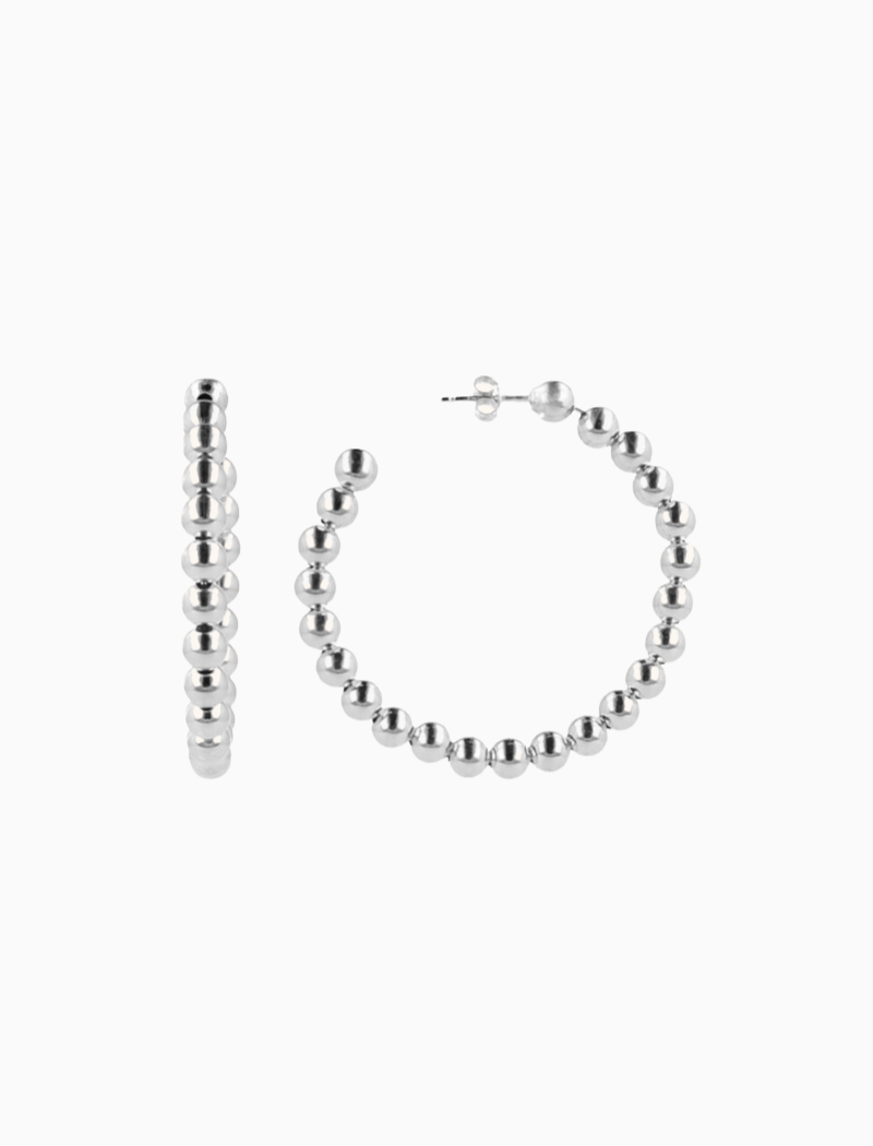 Classic oorbellen Fleur Ball Creool L