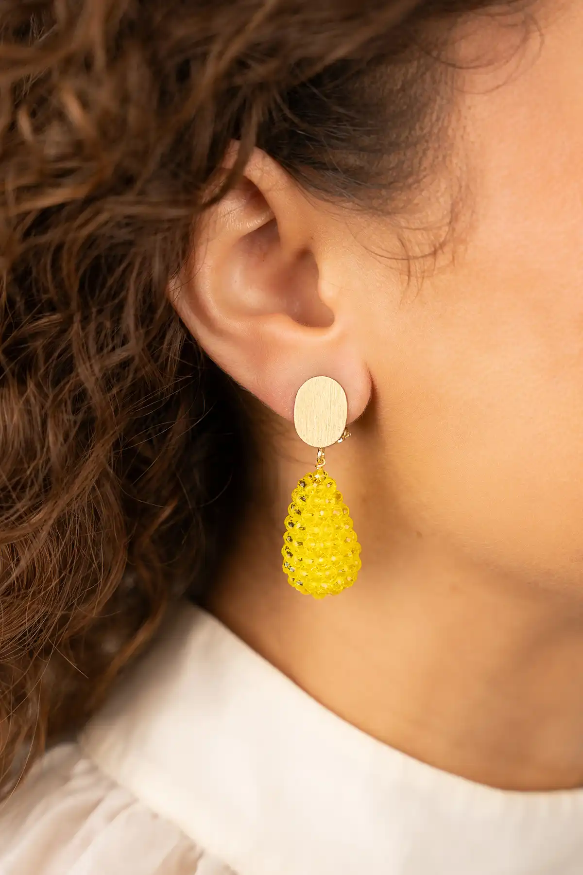 Lime Oorbellen Amy Cone XS Cliplott-theme.productDescriptionPage.SEO.byTheBrand