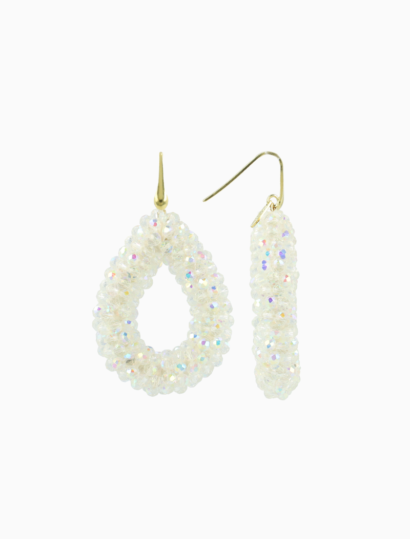 Holo Oorbellen Berry Druppel L