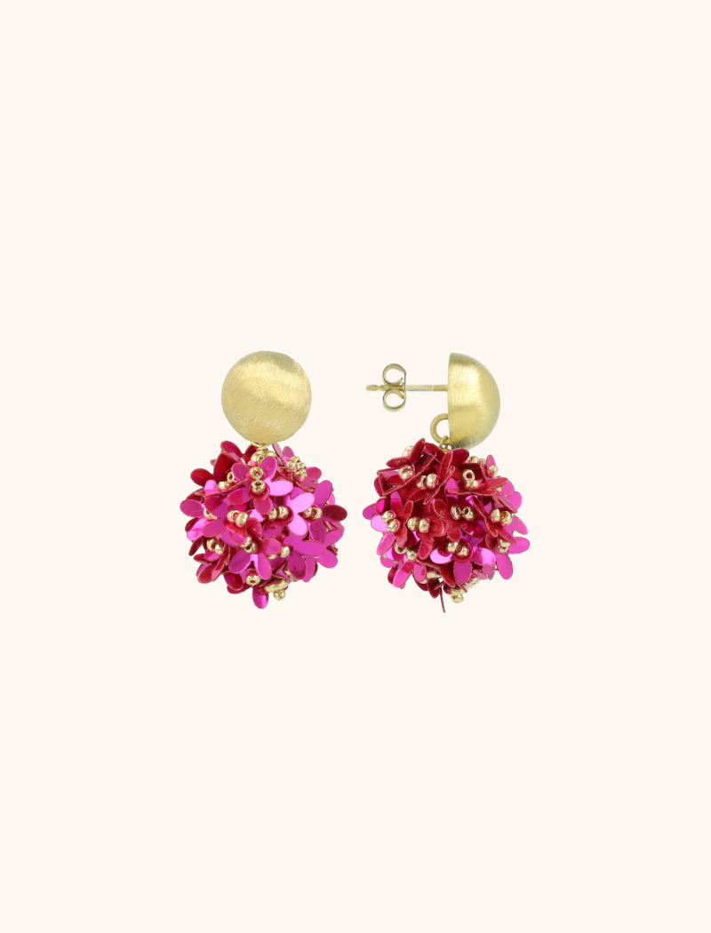Fuchsia Earrings Daisy Globe S Flower