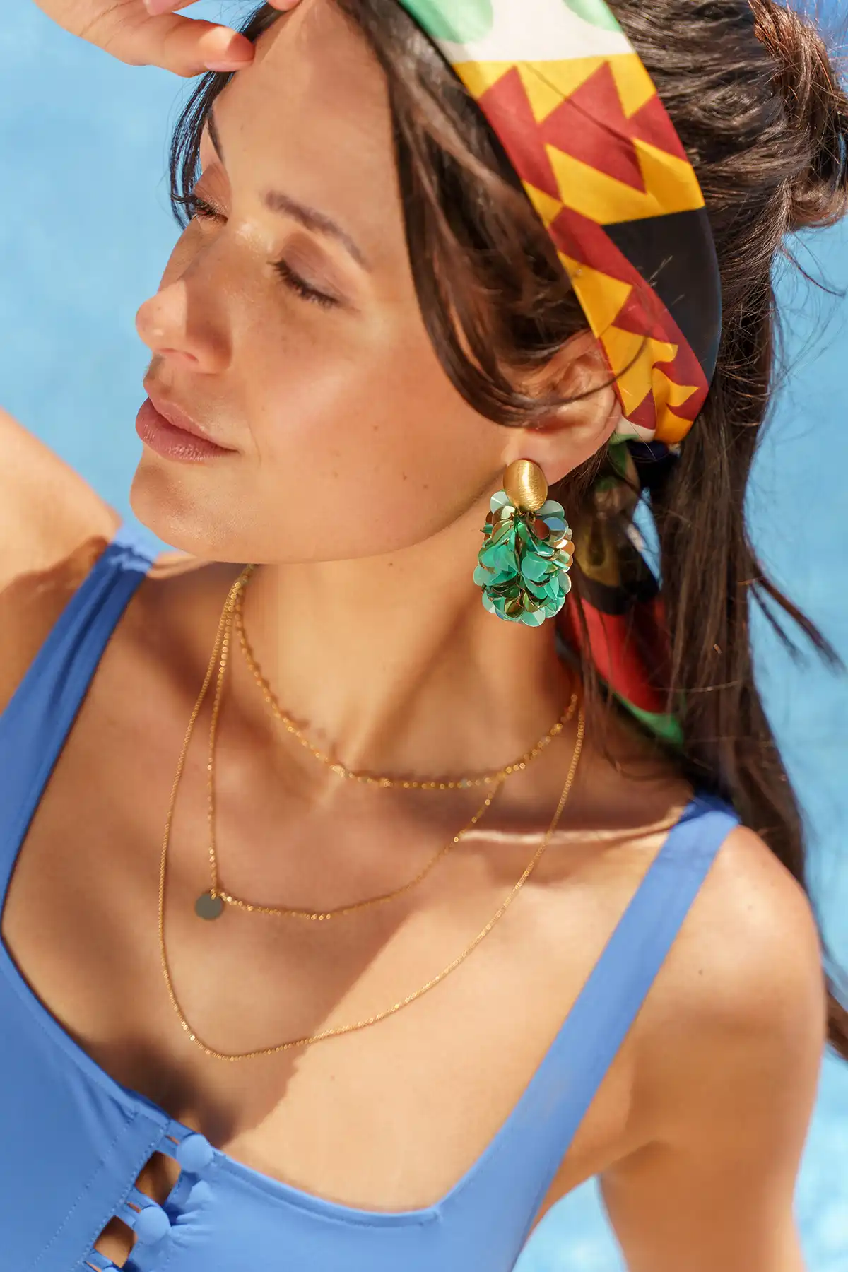 Blauwe oorbellen Sas ovaal Mlott-theme.productDescriptionPage.SEO.byTheBrand
