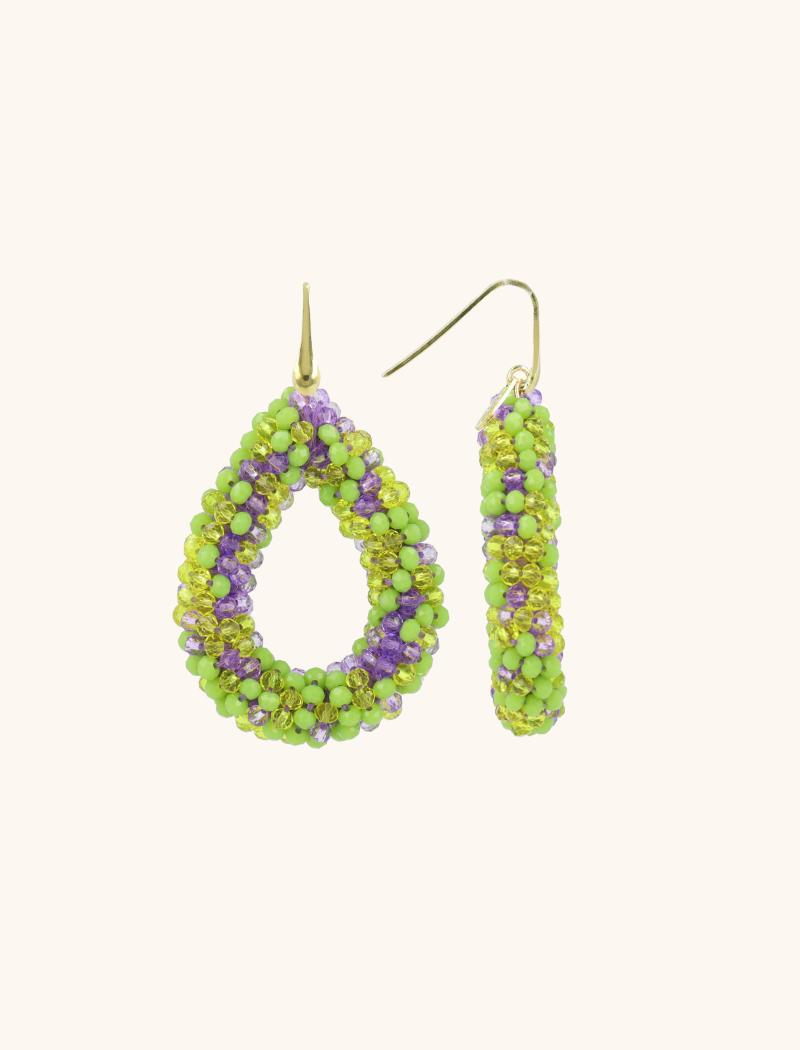 Lime Purple Mix Earrings Berry Drop Llott-theme.productDescriptionPage.SEO.byTheBrand
