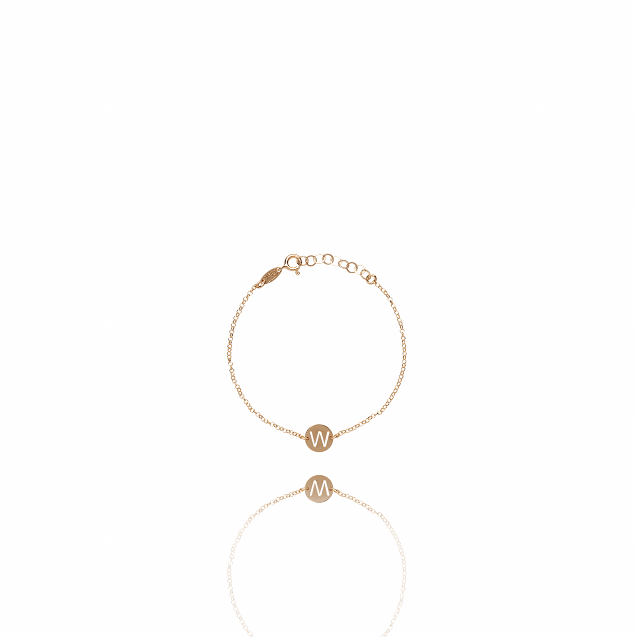 rosefarbenes Initialen-Armband kleinlott-theme.productDescriptionPage.SEO.byTheBrand