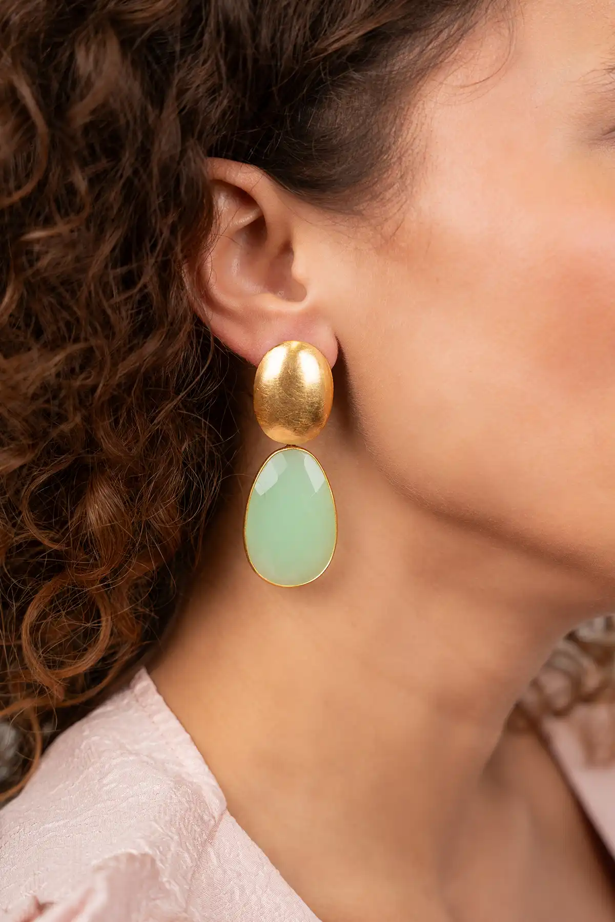 Mint Earrings Doris Framed Oval  lott-theme.productDescriptionPage.SEO.byTheBrand