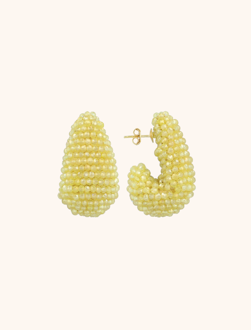 Lemon Oorbellen Nadine Teardrop Creole M