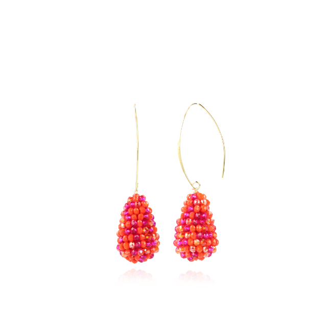 Mixed Fuchsia Oorbellen Amy Glassberry Cone Slott-theme.productDescriptionPage.SEO.byTheBrand