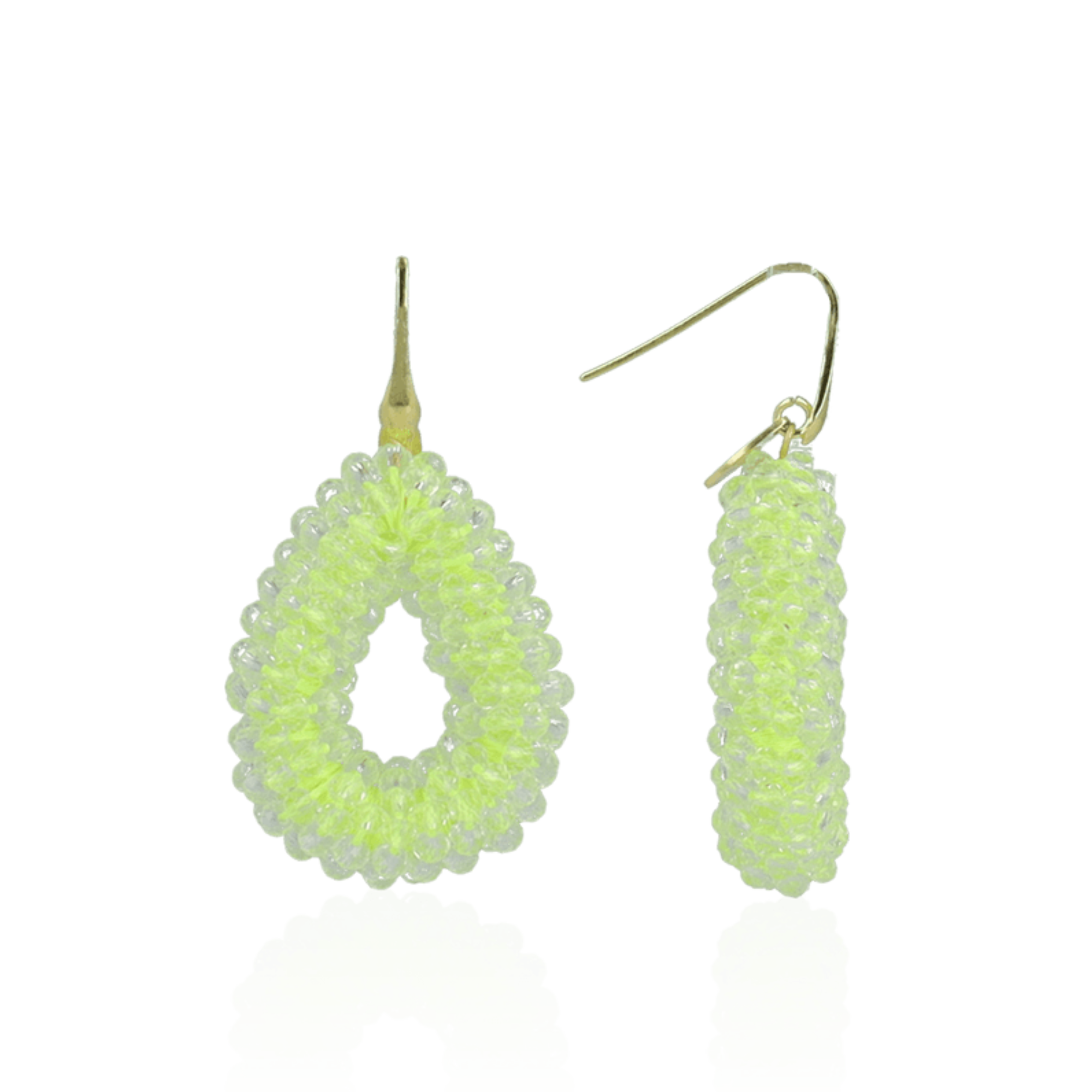 Lime Oorbellen Berry Druppel S