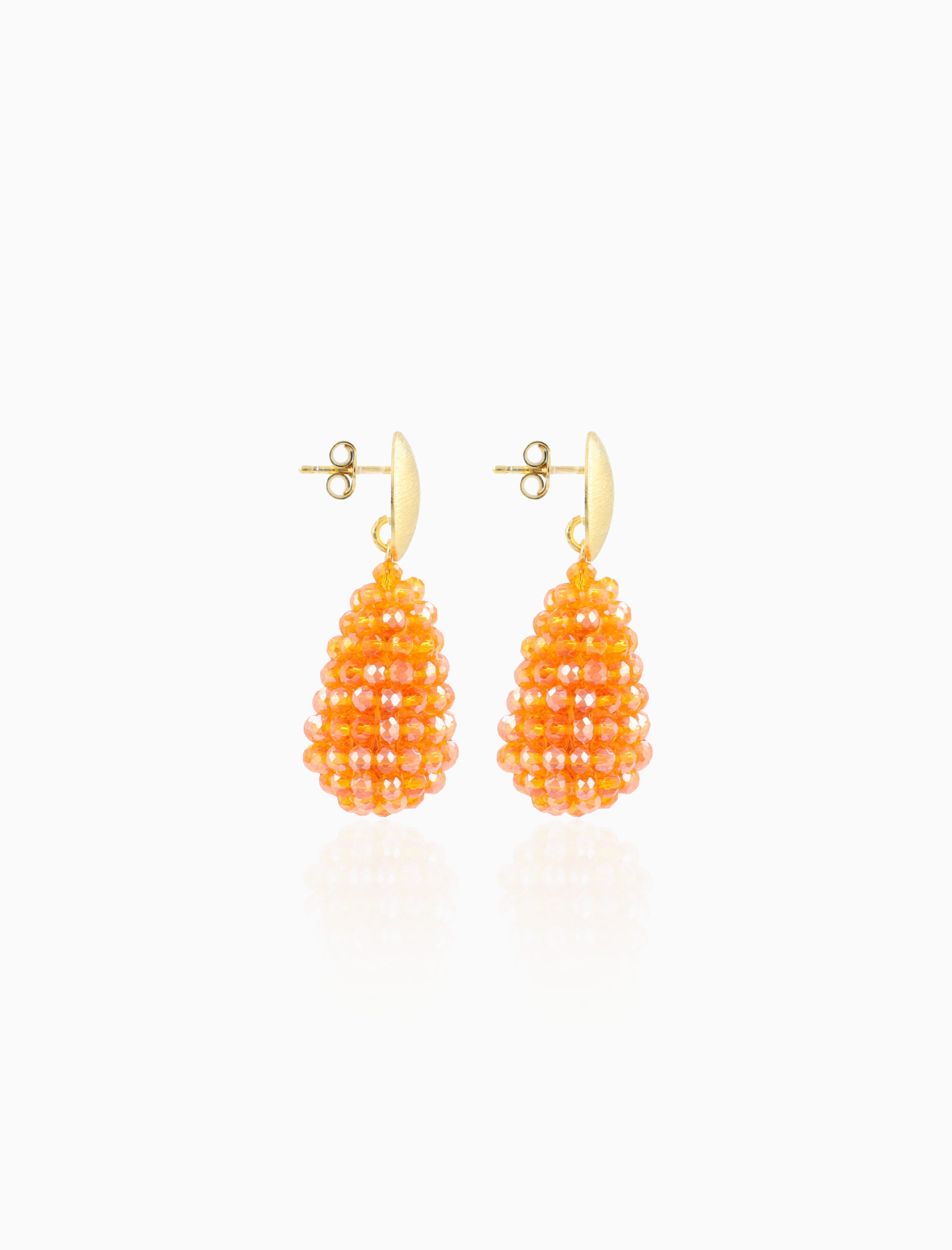 Oranje Oorbellen Amy Cone XS