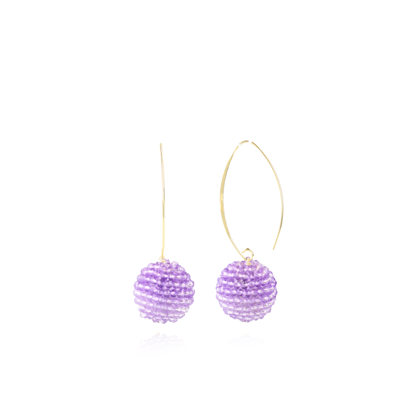 Licht Paarse Oorbellen Lexi Globe Llott-theme.productDescriptionPage.SEO.byTheBrand