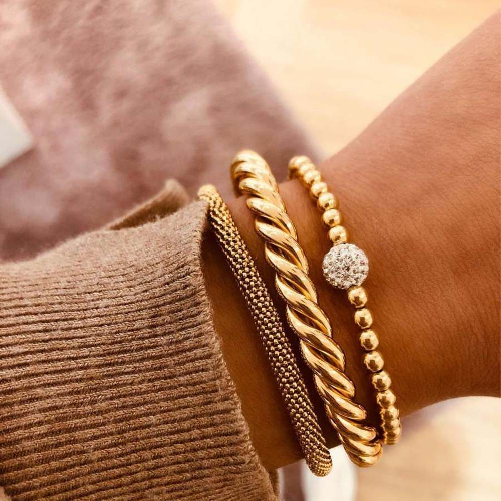 enes elastisches Disco L-Armband
