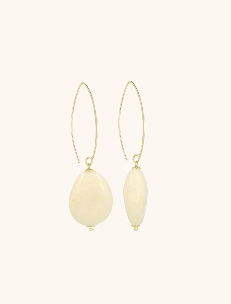 Nude Oorbellen Amber Squeezed Droplott-theme.productDescriptionPage.SEO.byTheBrand