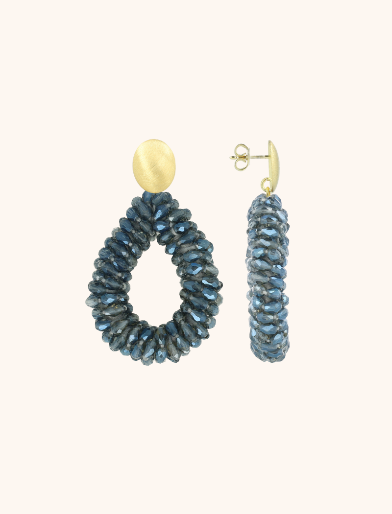 Labradoriet Oorbellen Anne druppel L Marquislott-theme.productDescriptionPage.SEO.byTheBrand
