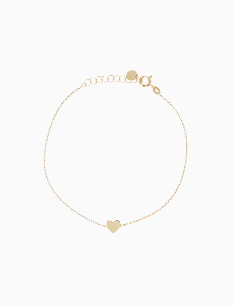 9 Karaat Armband Hart S