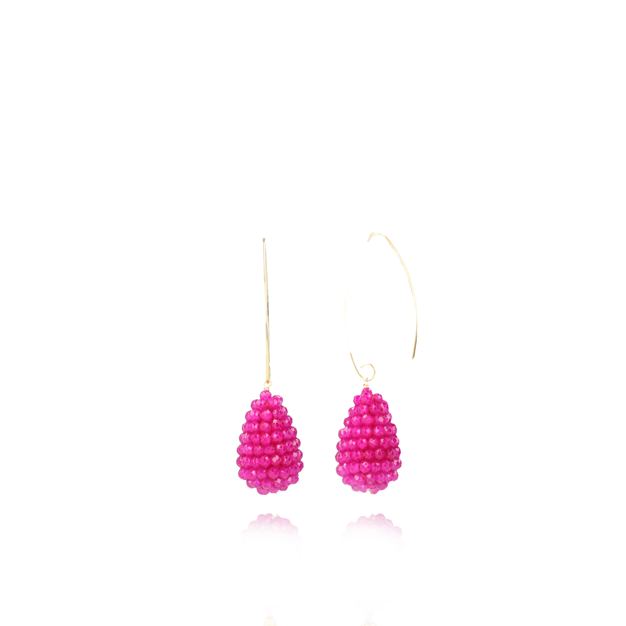 Fuchsia Ohrringe Amy Glassberry Cone XS