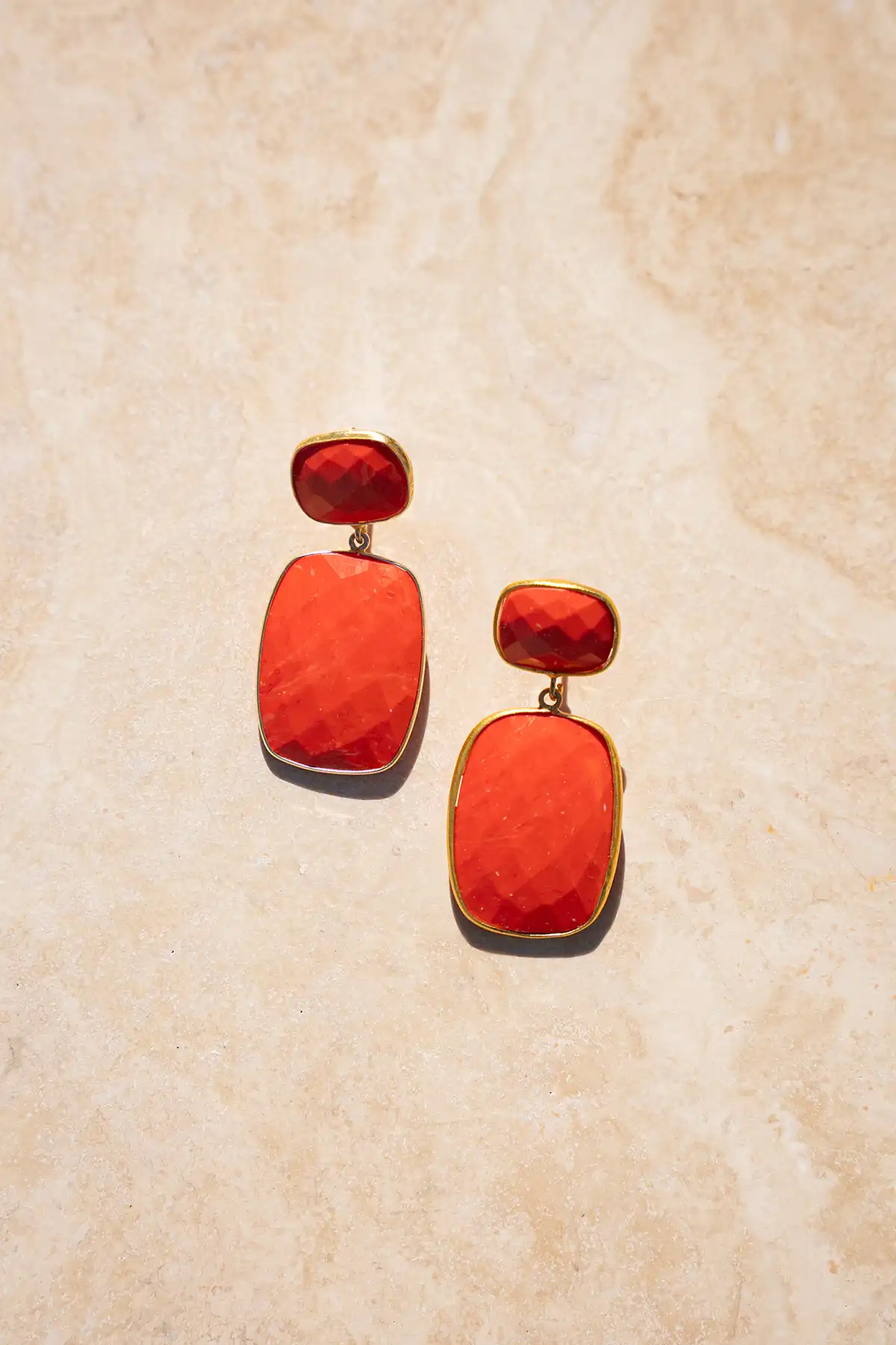 Oranje Oorbellen Mint Quartz Vierkant lott-theme.productDescriptionPage.SEO.byTheBrand