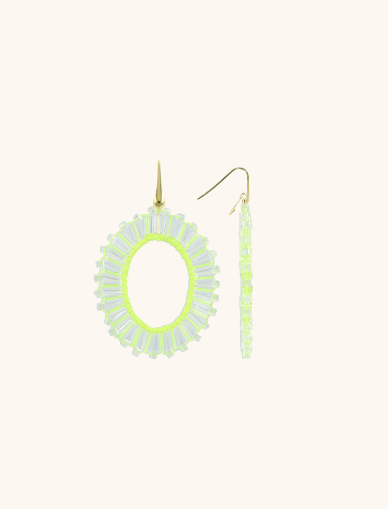 Lime oorbellen Naomi ovaal M tonallott-theme.productDescriptionPage.SEO.byTheBrand