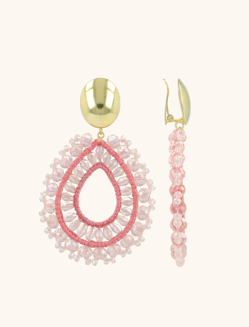 Roze Oorbellen Vos Druppel L Cliplott-theme.productDescriptionPage.SEO.byTheBrand