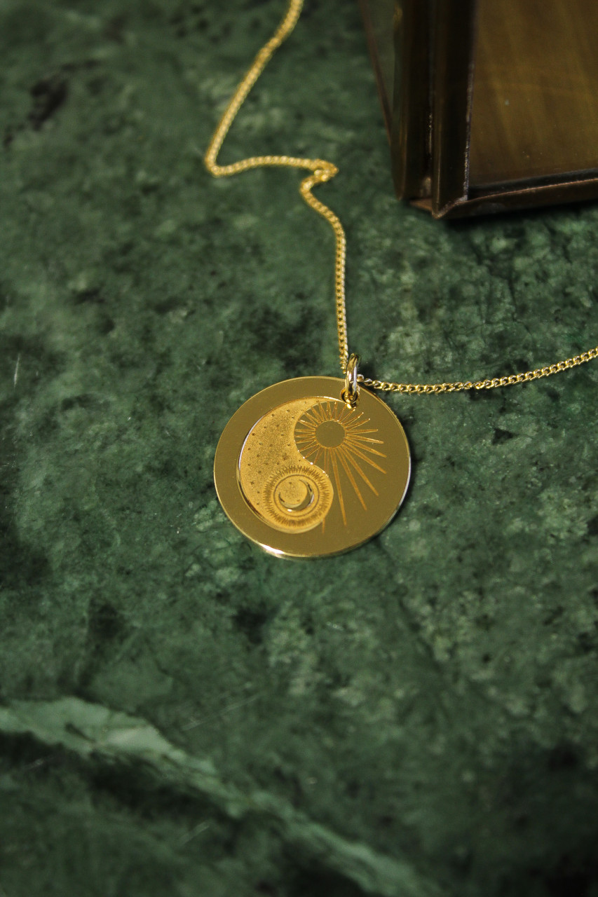 Balance Necklace Spirit Coin