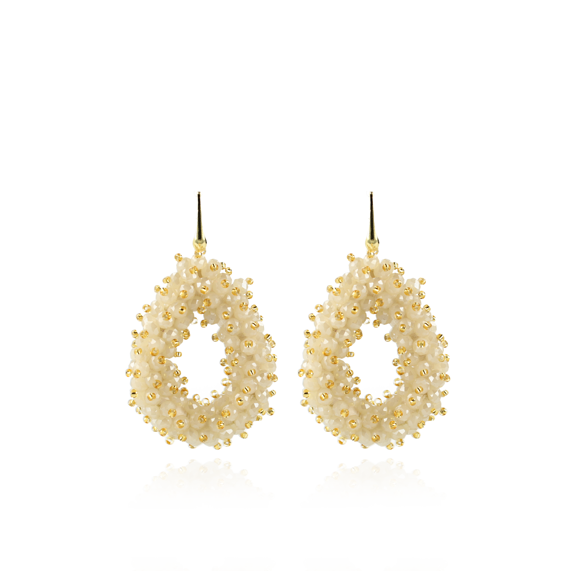 Nude Oorbellen Louise Double Stones Drop Llott-theme.productDescriptionPage.SEO.byTheBrand