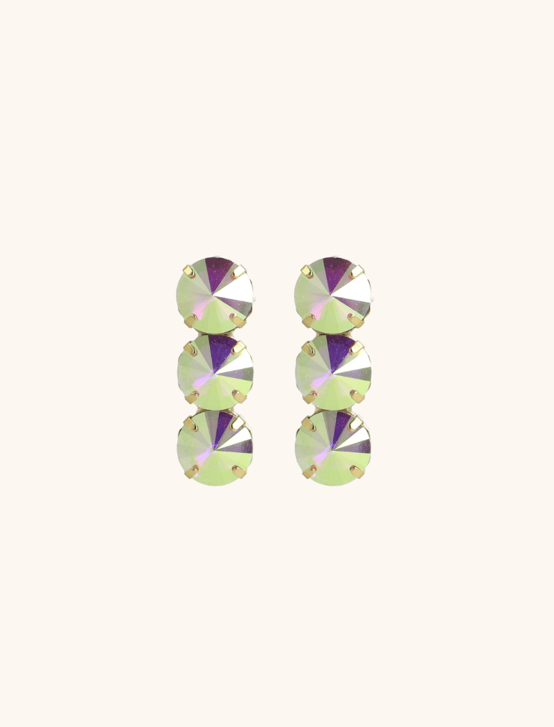 Sjuul Oorbellen Octagon Fall Drie Stenen Hololott-theme.productDescriptionPage.SEO.byTheBrand