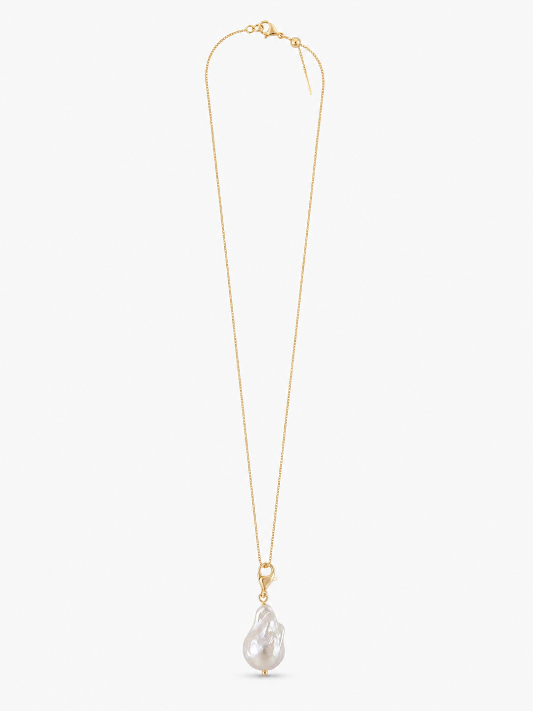 Off White Kette CL Necklace Pearl Tear Drop Wild L