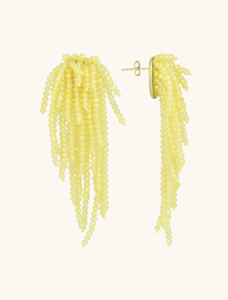 Zitrone Ohrringe Babette Glassberry Waterfall  