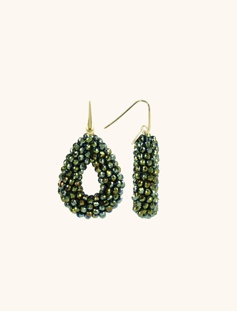 Metallic Groene Oorbellen Berry  Drop Slott-theme.productDescriptionPage.SEO.byTheBrand