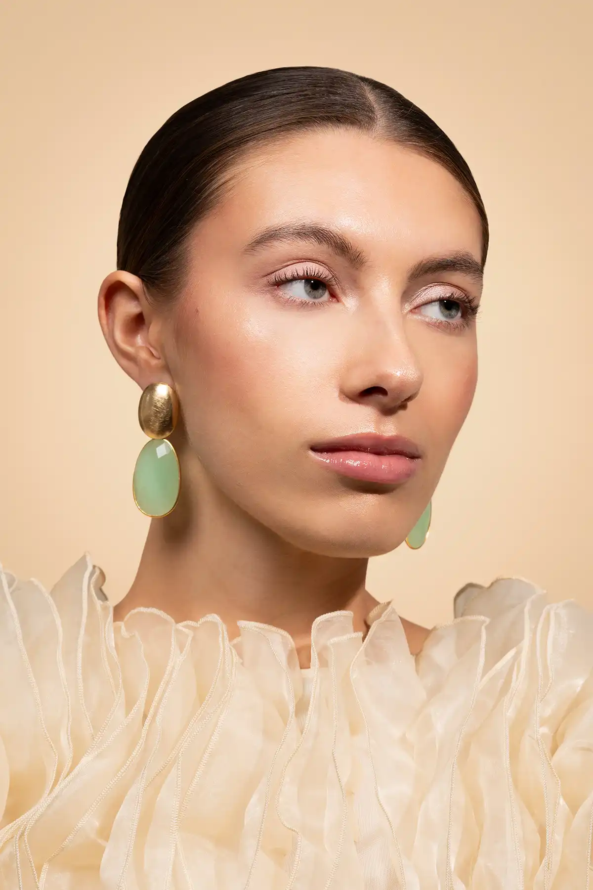 Mint Earrings Doris Framed Oval  lott-theme.productDescriptionPage.SEO.byTheBrand