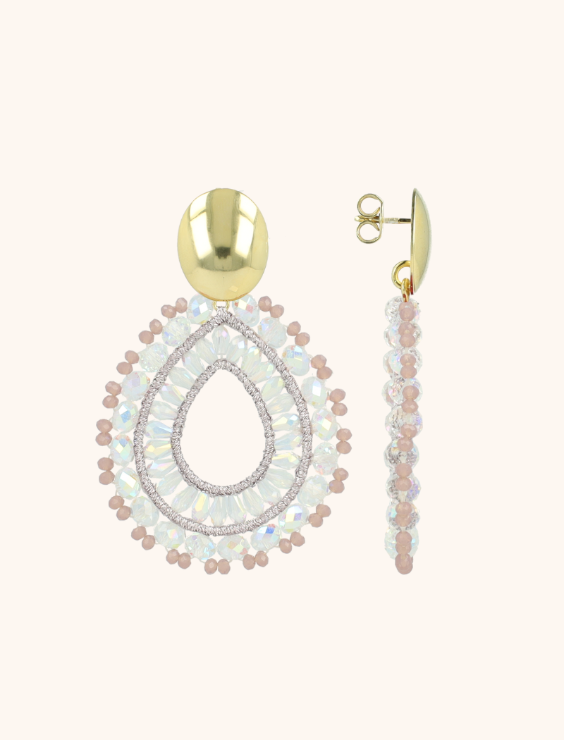 Crystal/Lila Oorbellen Vos Open Drop Llott-theme.productDescriptionPage.SEO.byTheBrand
