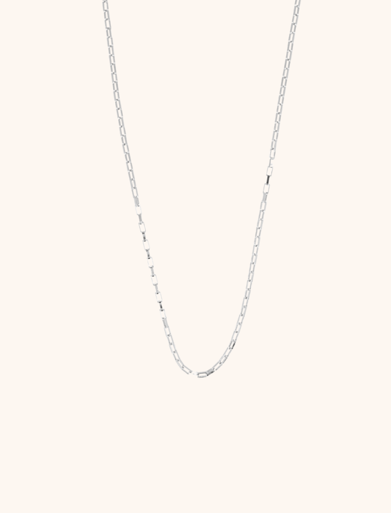 Classic square closed forever XS necklace 