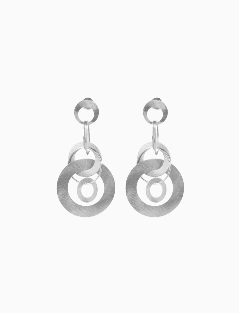 Classic Oorbellen Triple Rings