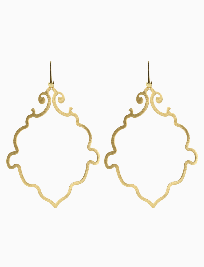 Classic oorbellen Chandelier