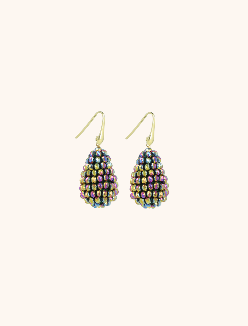 Disco Purple Earrings Amy Cone XS