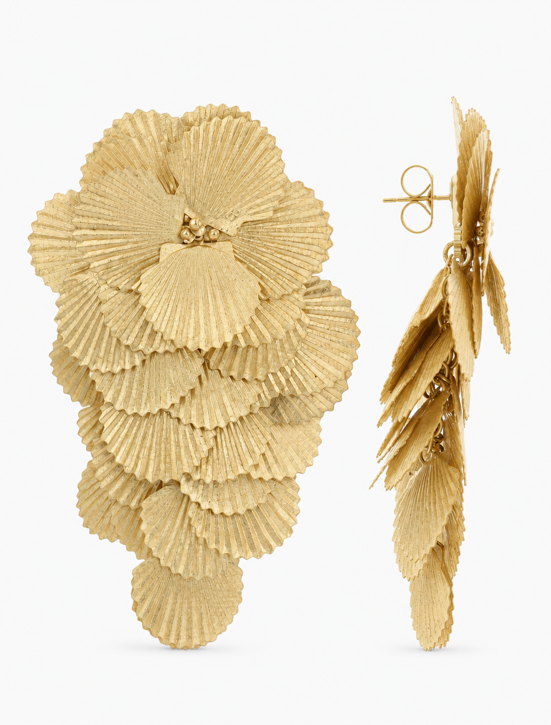 Honey Golden Ohrringe Charlize Shell Rain