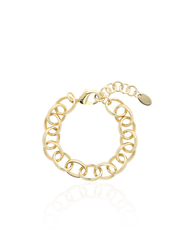 Lumira - CLA Bracelet Cable Wide M - Soft Gold